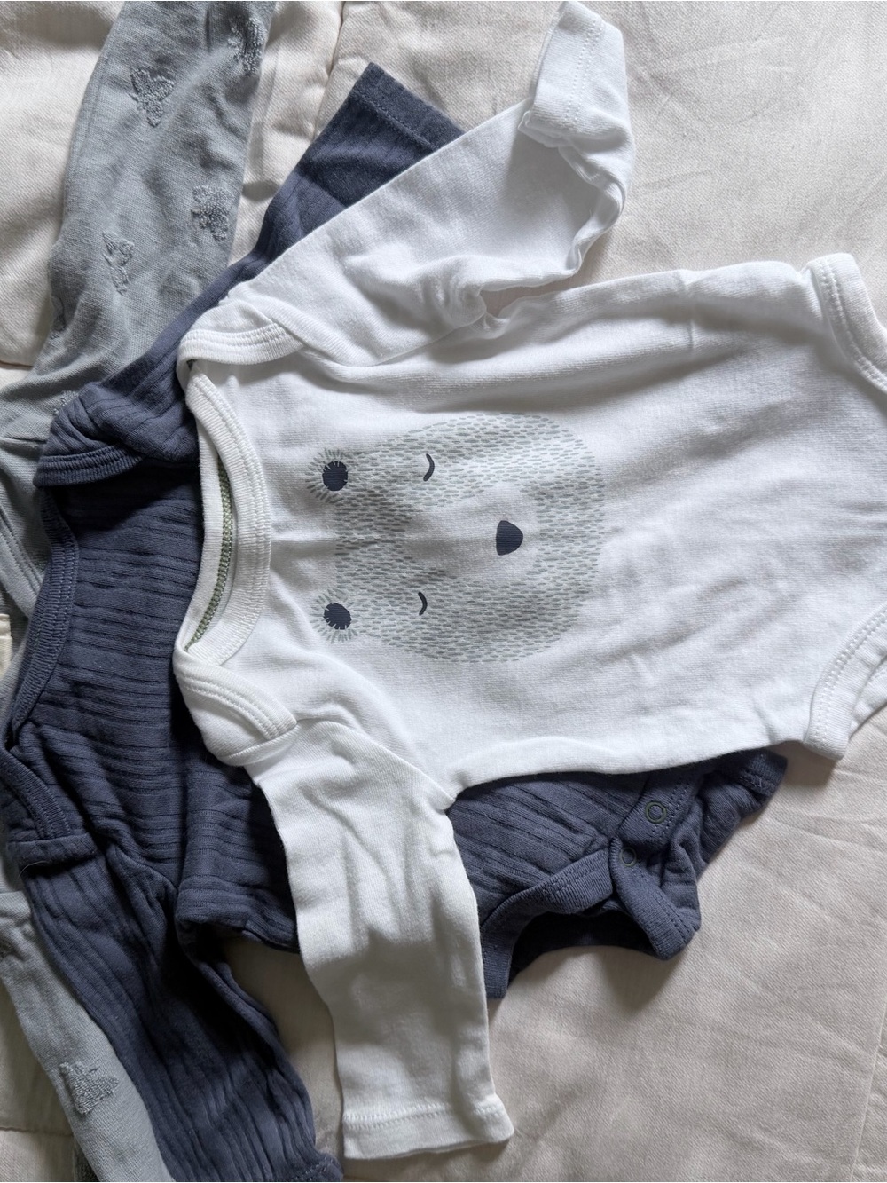 3 pack baby newborn long sleeve